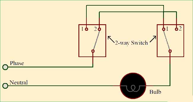 two way switch diagram