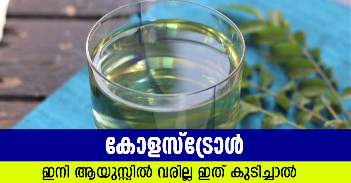 Curry leaves water cholesterol remedy