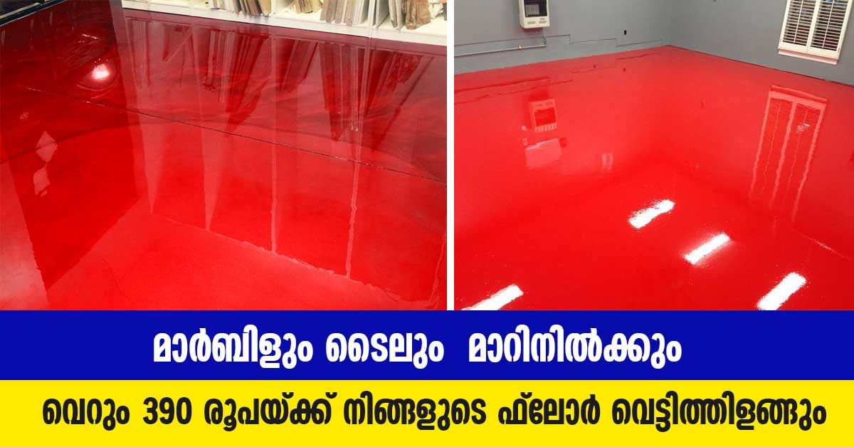 epoxy flooring for homes in kerala - low cost